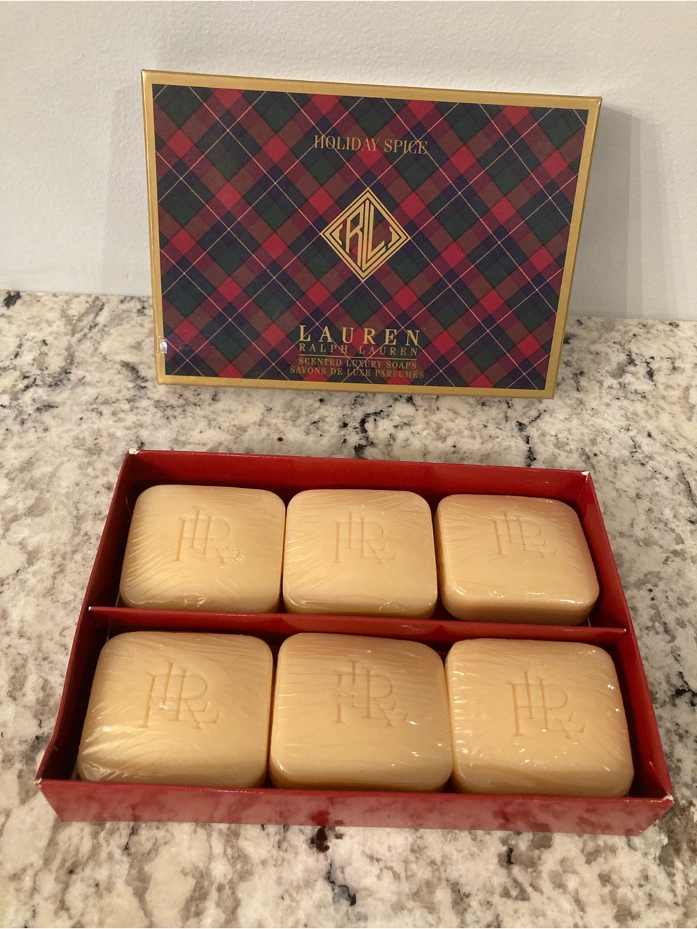NEW in Gift Box Lauren Ralph Lauren Scented Luxury Soaps